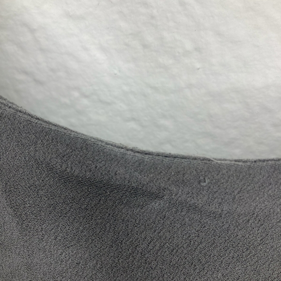 RAG & BONE 100%SILK GRAY SEMI- BACKLESS DRESS Size 2 - Picture 12 of 13